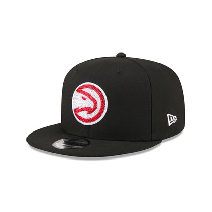 Atlanta Hawks 2026 Draft Black 9FIFTY Snapback Hat