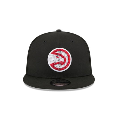 Atlanta Hawks 2026 Draft Black 9FIFTY Snapback Hat