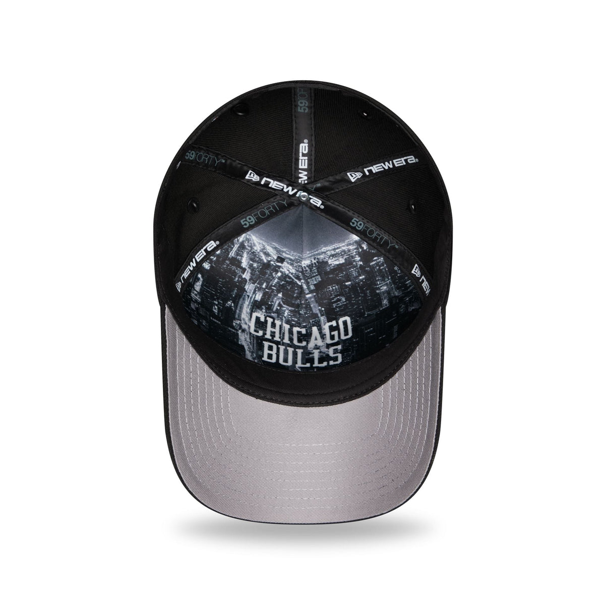 Chicago Bulls 2026 Draft Black 59FORTY A-Frame Fitted Hat