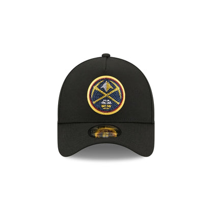 Denver Nuggets 2026 Draft Black 9FORTY A-Frame Snapback Hat