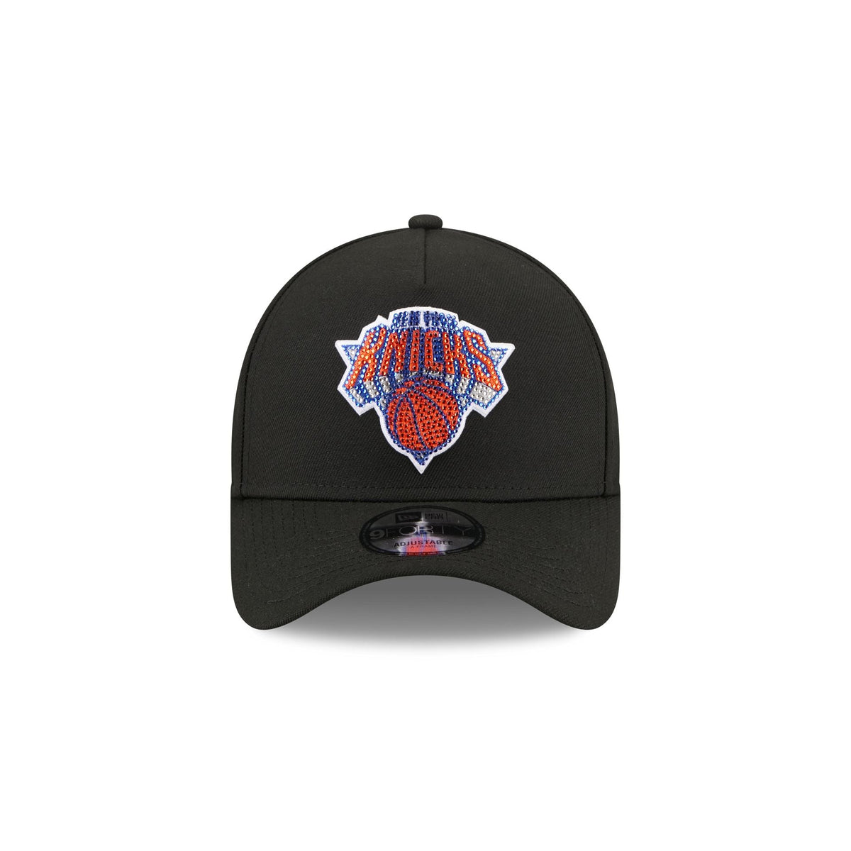 New York Knicks 2026 Draft Black 9FORTY A-Frame Snapback Hat