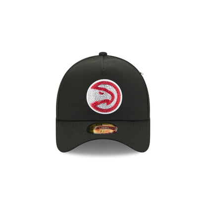 Atlanta Hawks 2026 Draft Black 59FORTY A-Frame Fitted Hat