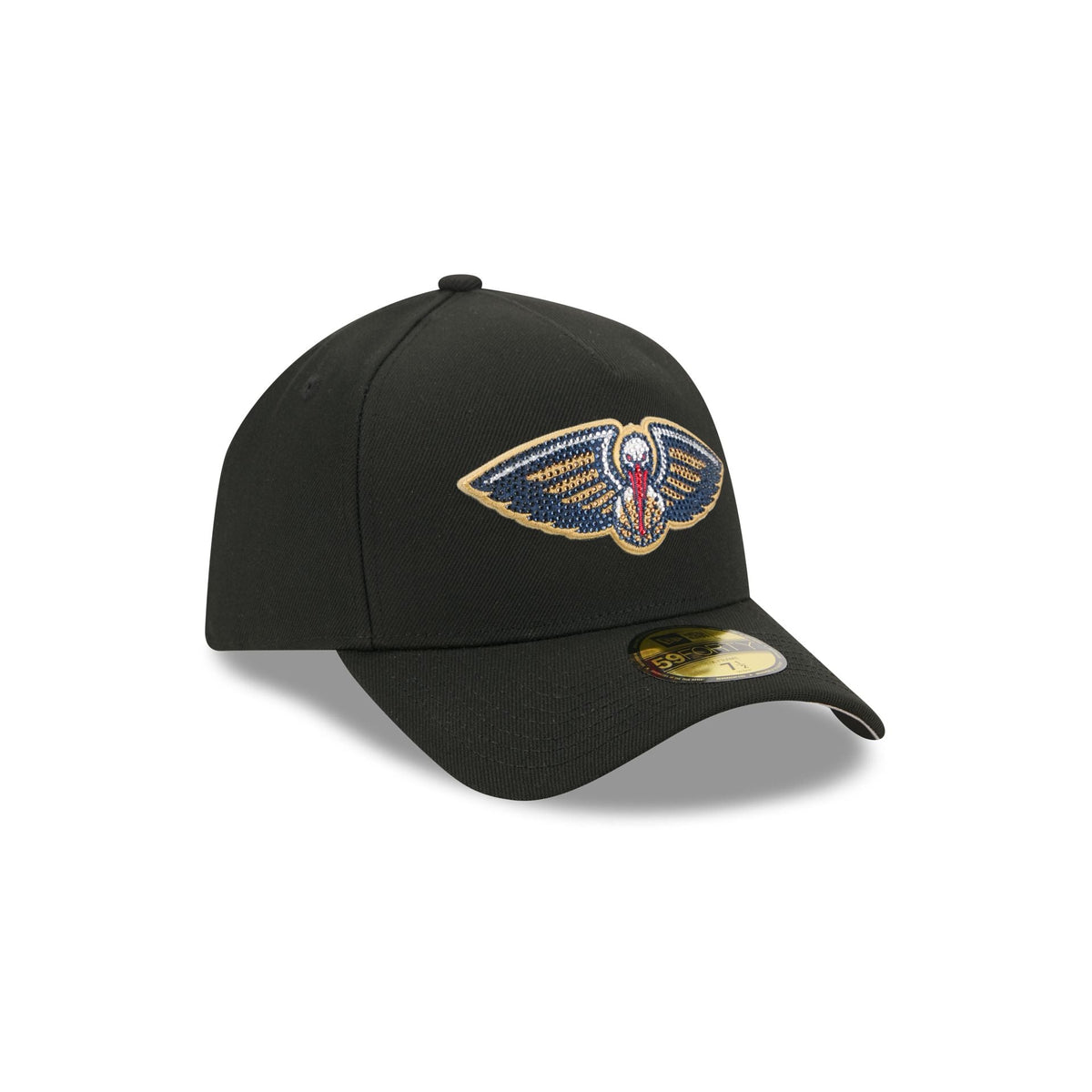 New Orleans Pelicans 2026 Draft Black 59FORTY A-Frame Fitted Hat