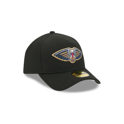 New Orleans Pelicans 2026 Draft Black 59FORTY A-Frame Fitted Hat