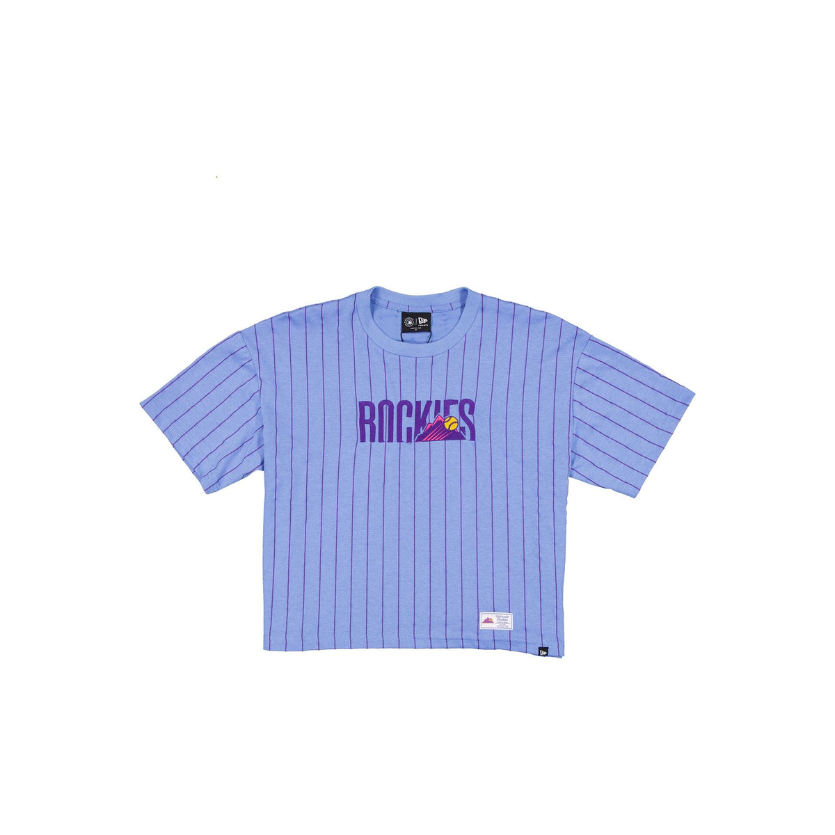 Colorado Rockies 2026 City Connect Pinstripe Women's T-Shirt