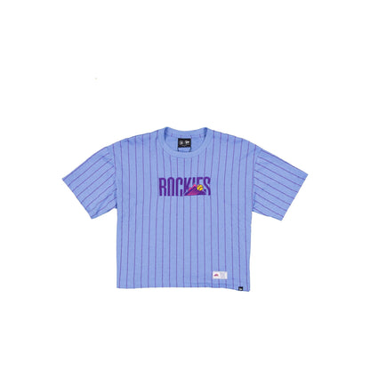 Colorado Rockies 2026 City Connect Pinstripe Women's T-Shirt