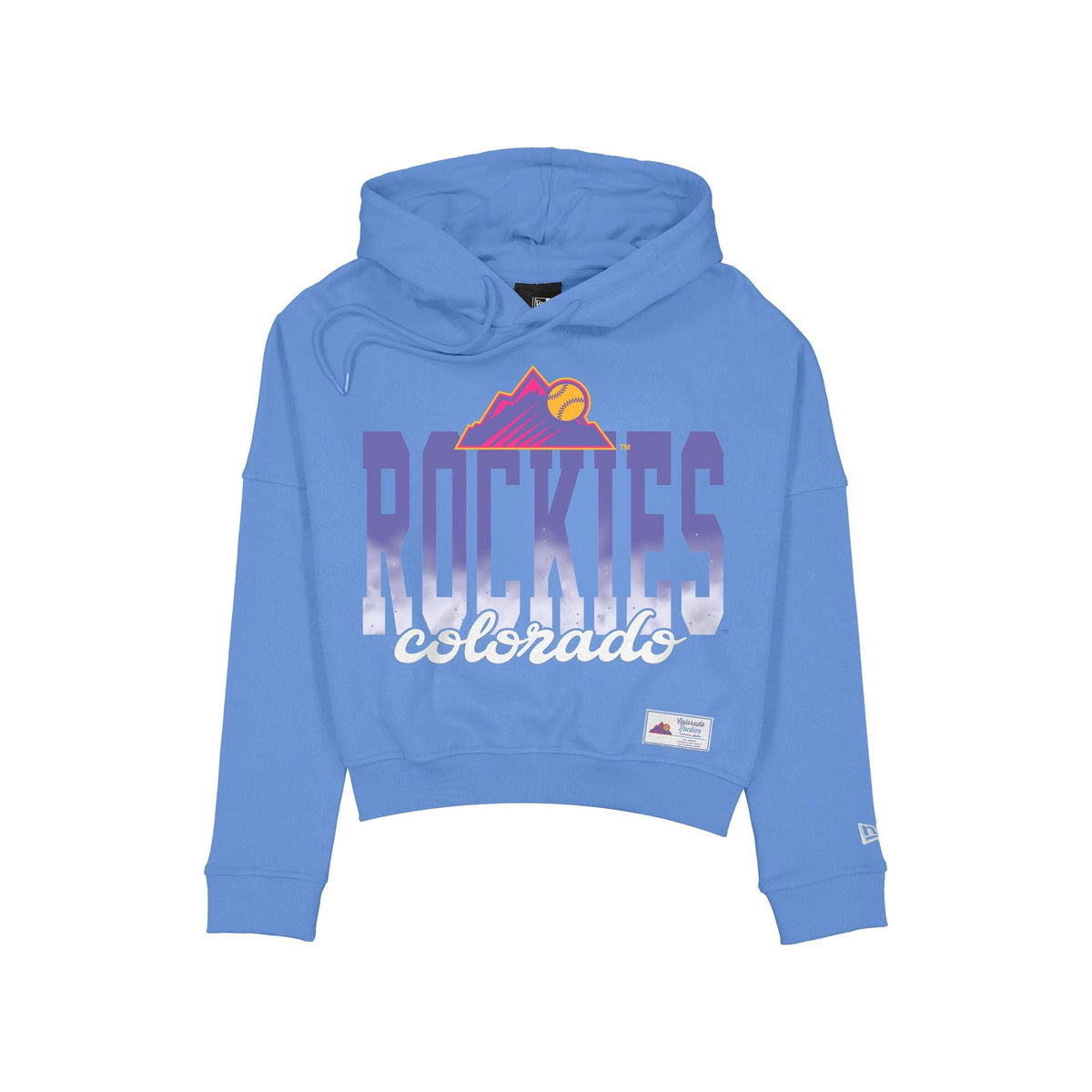 Colorado Rockies 2026 City Connect Women's Cropped Hoodie