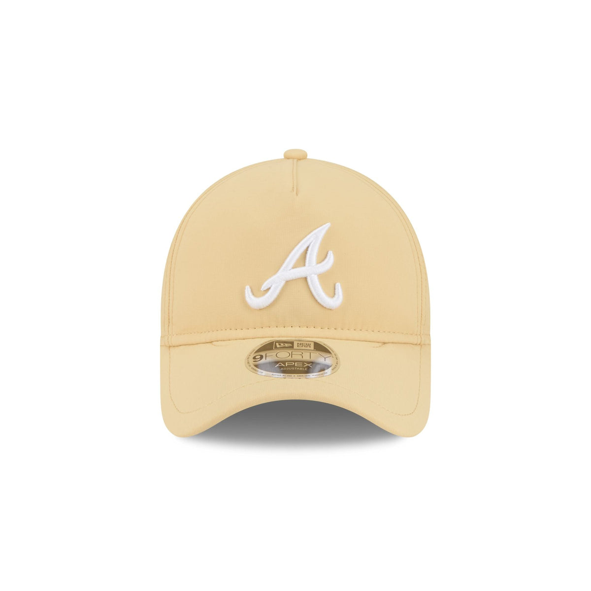Atlanta Braves Beige 9FORTY APEX Snapback Hat