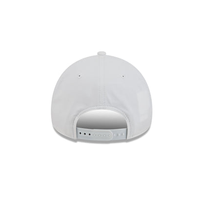 Michigan Wolverines White 9FORTY APEX Snapback Hat