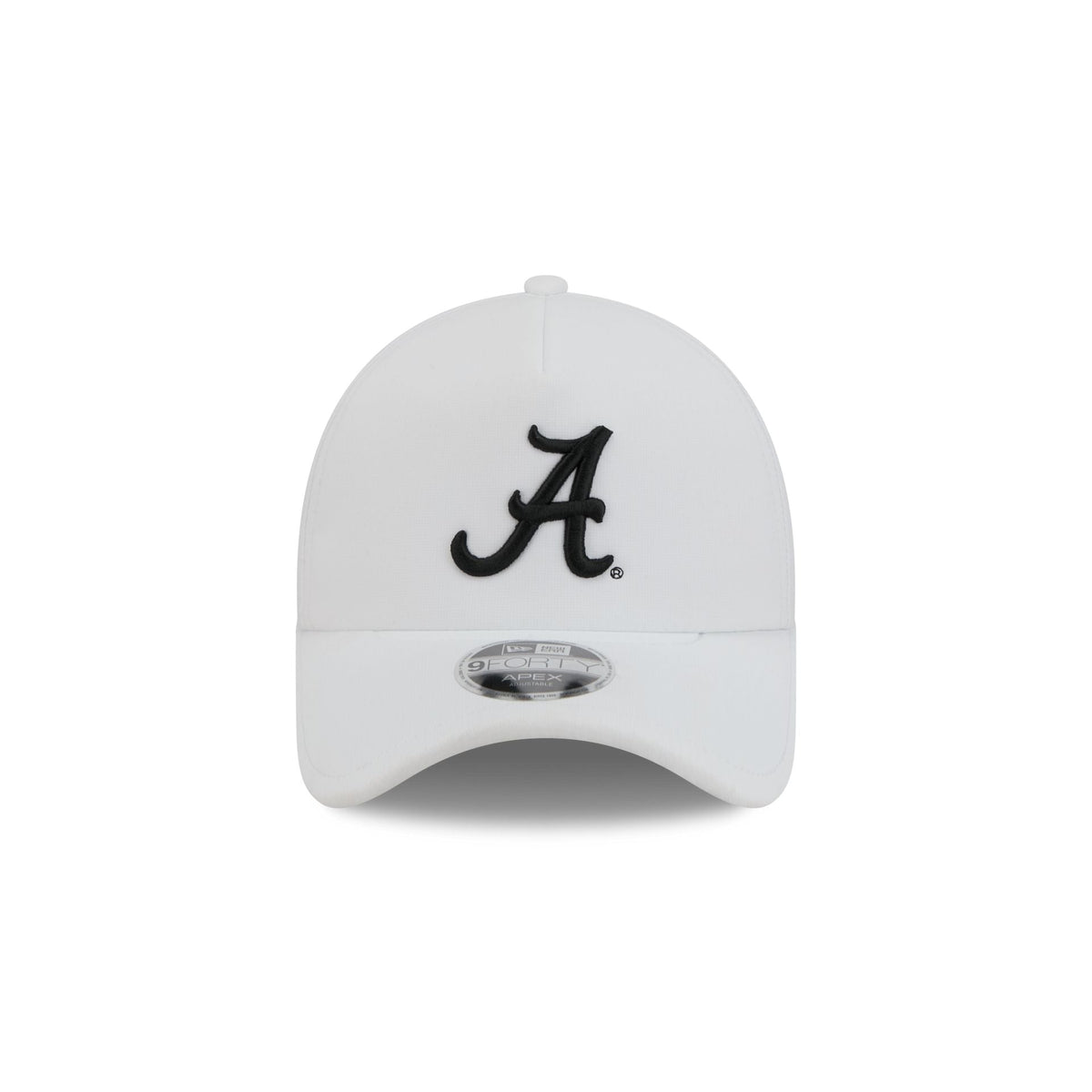 Alabama Crimson Tide White 9FORTY APEX Snapback Hat