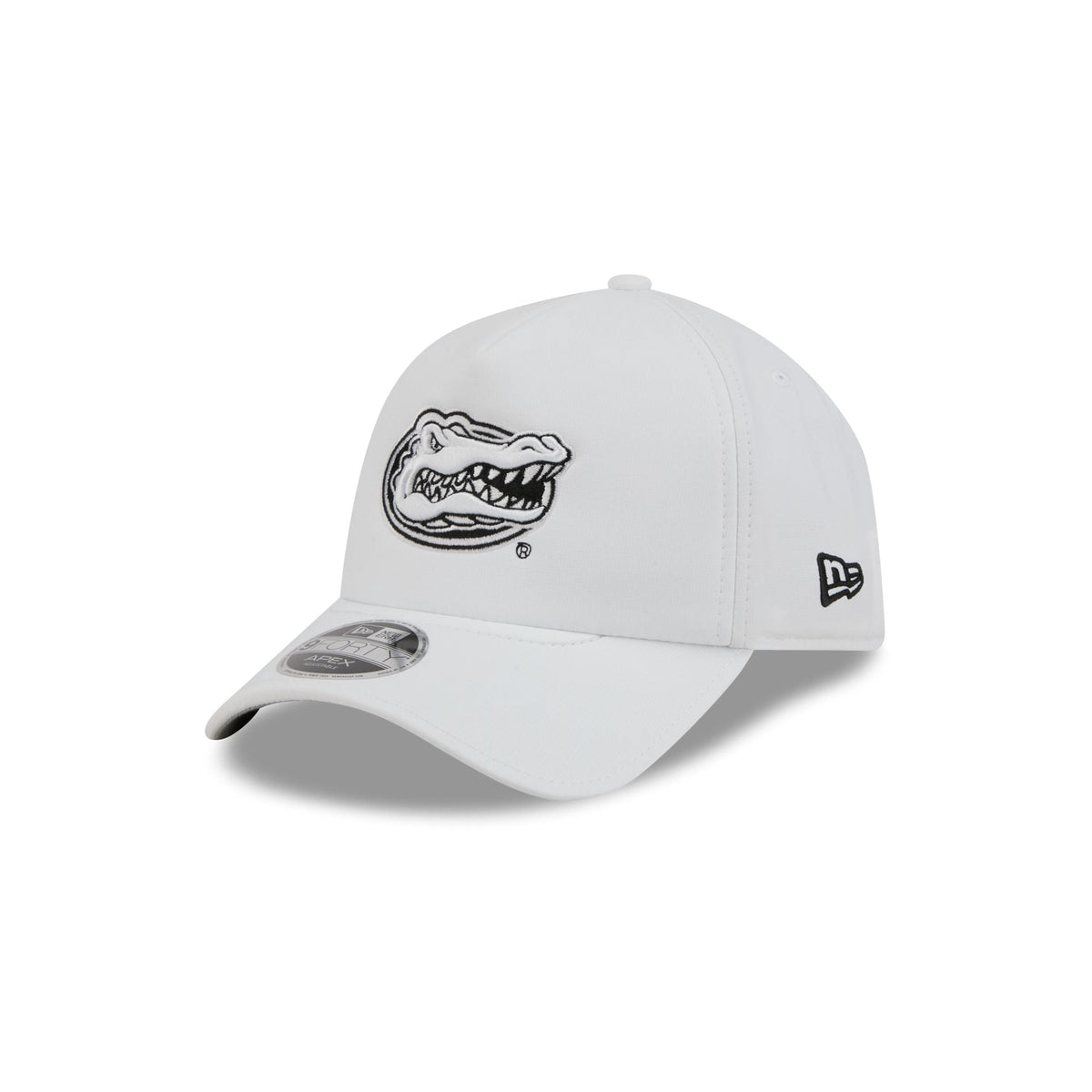 Florida Gators White 9FORTY APEX Snapback Hat