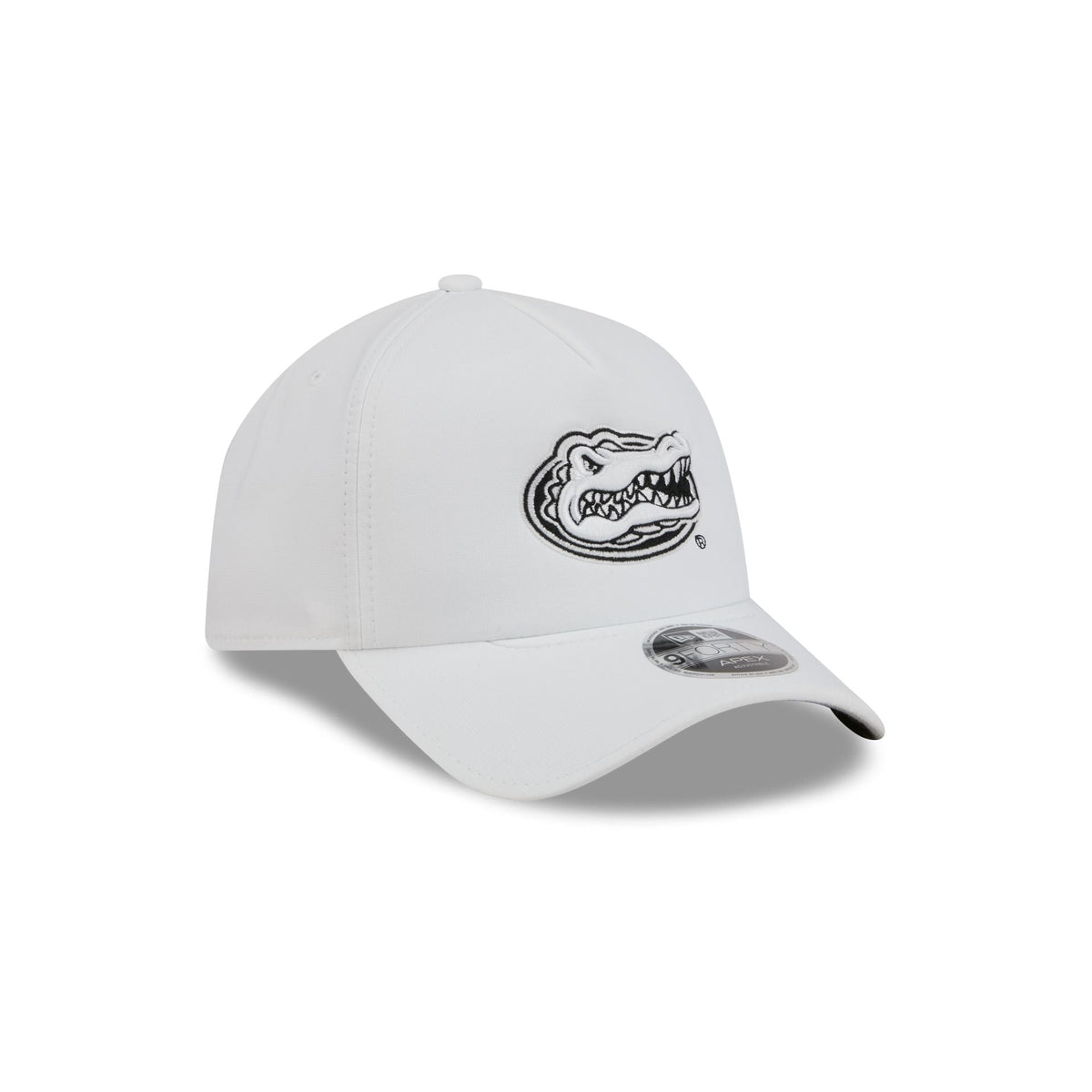 Florida Gators White 9FORTY APEX Snapback Hat