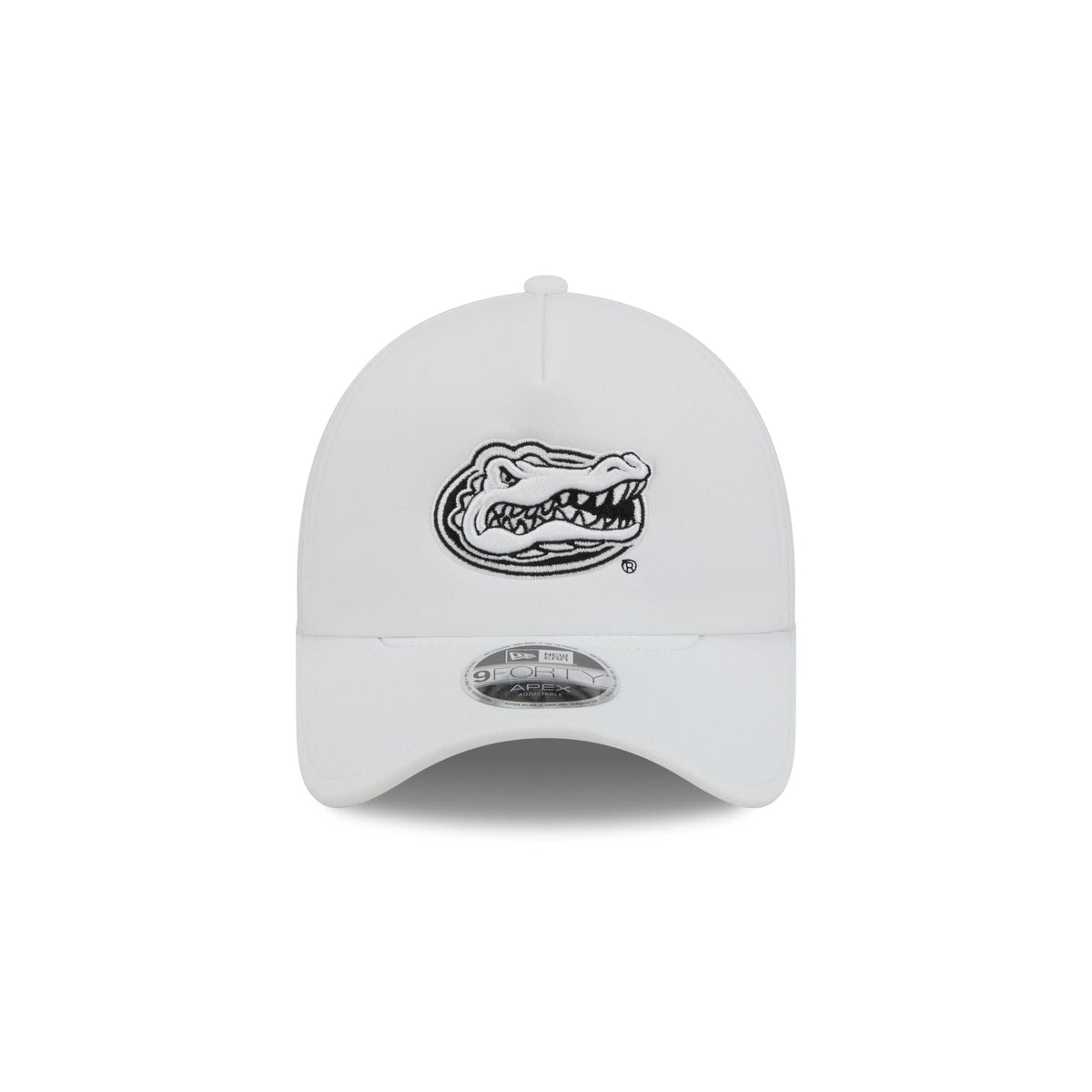 Florida Gators White 9FORTY APEX Snapback Hat