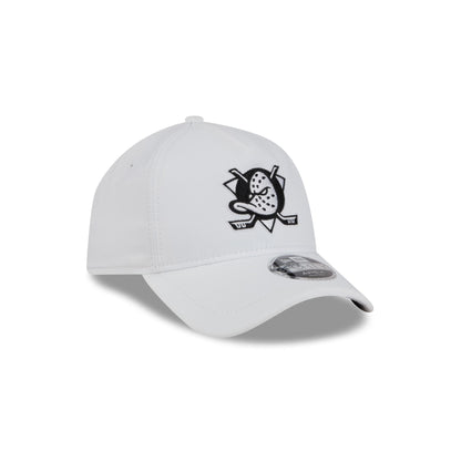 Anaheim Ducks White 9FORTY APEX Snapback Hat