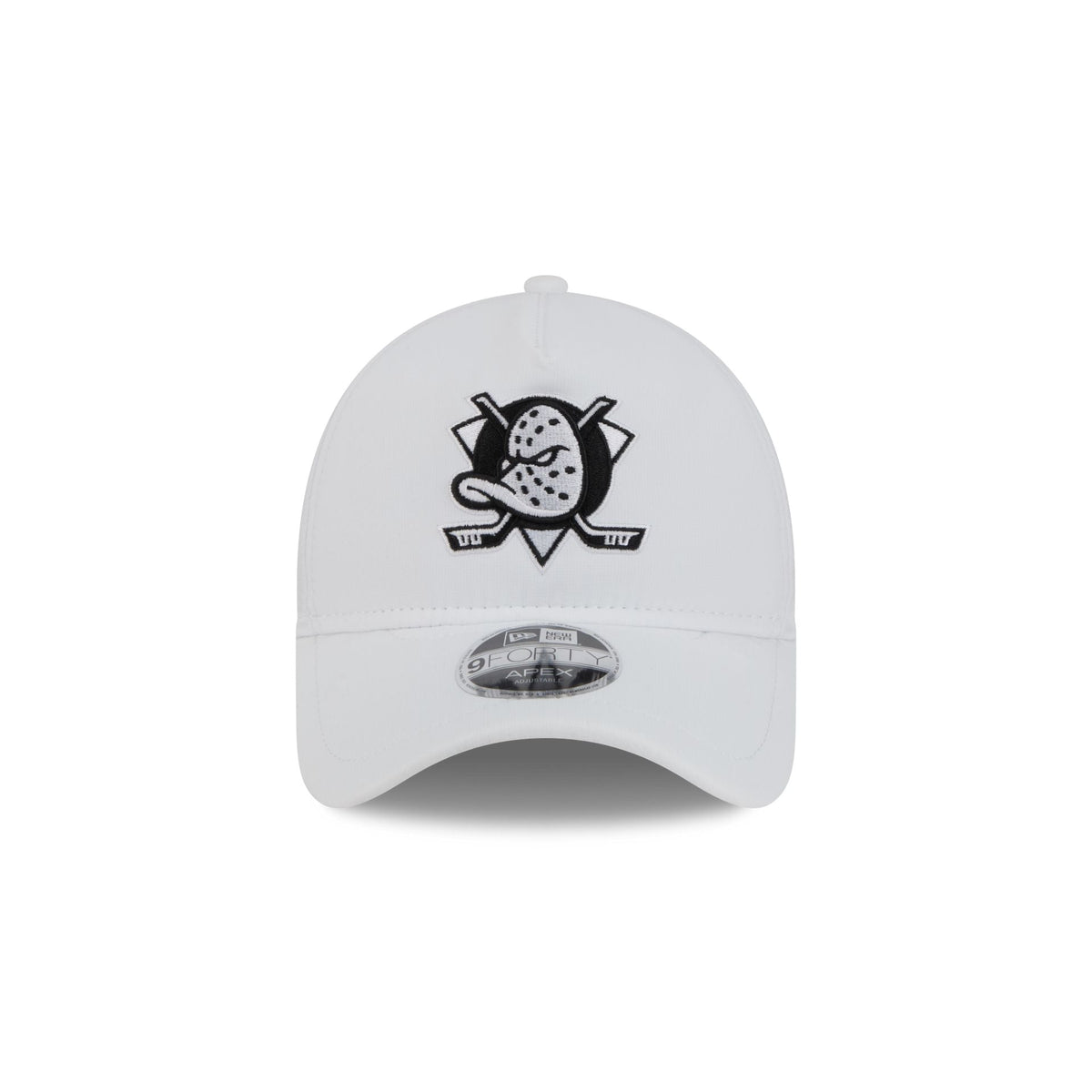 Anaheim Ducks White 9FORTY APEX Snapback Hat