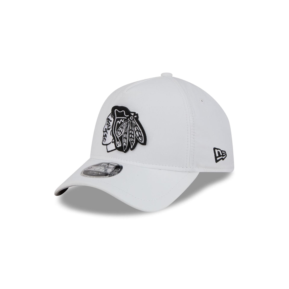Chicago Blackhawks White 9FORTY APEX Snapback Hat