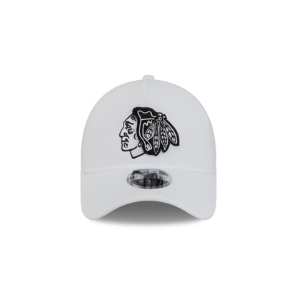 Chicago Blackhawks White 9FORTY APEX Snapback Hat