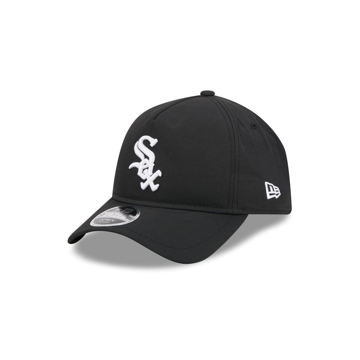 Chicago White Sox Black 9FORTY APEX Snapback Hat