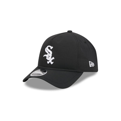 Chicago White Sox Black 9FORTY APEX Snapback Hat