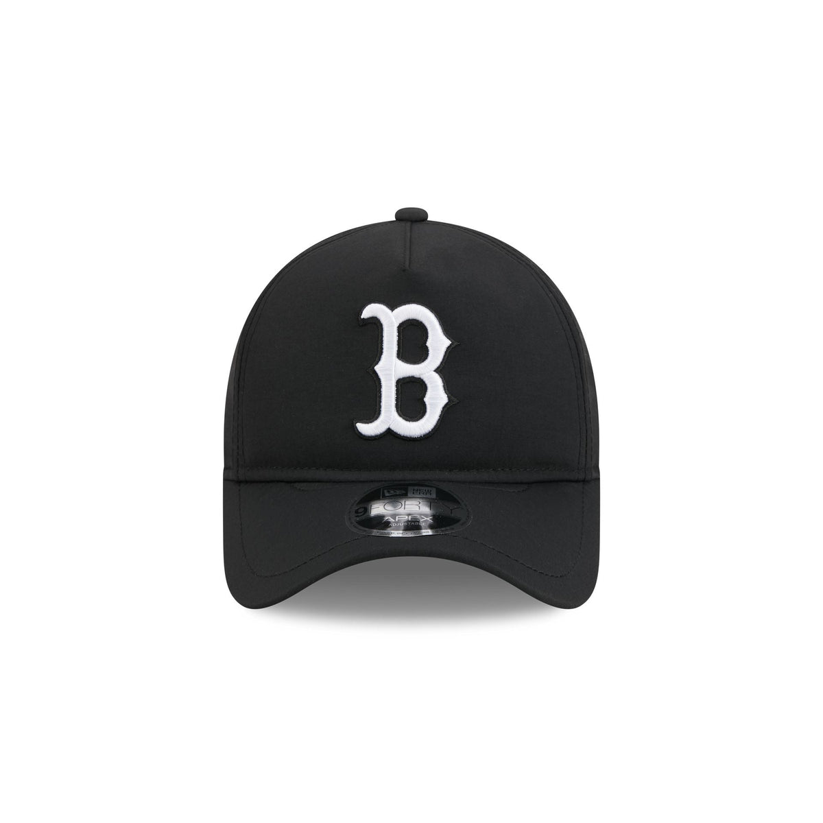 Boston Red Sox Black 9FORTY APEX Snapback Hat