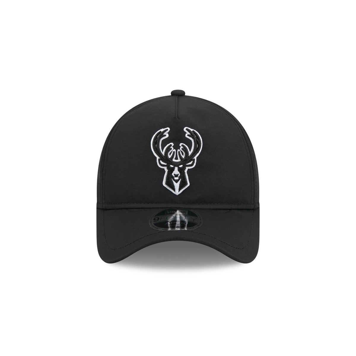 Milwaukee Bucks Black 9FORTY APEX Snapback Hat