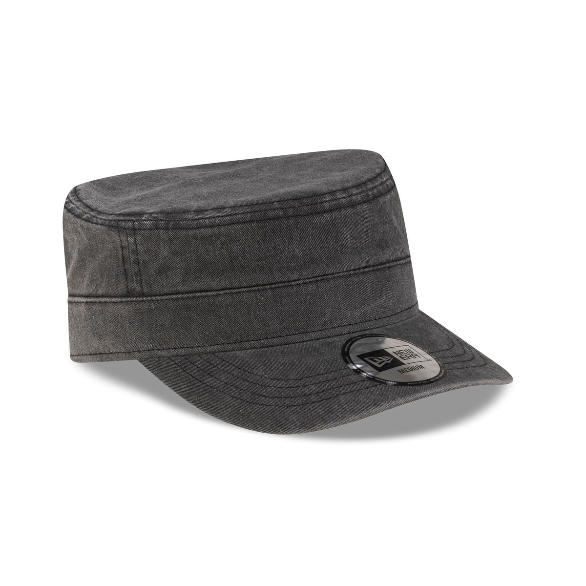 Chicago Cubs Pigment Dye Black Military Cap