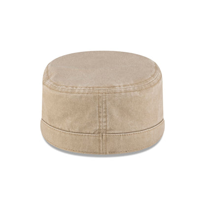 Atlanta Braves Pigment Dye Khaki Military Cap