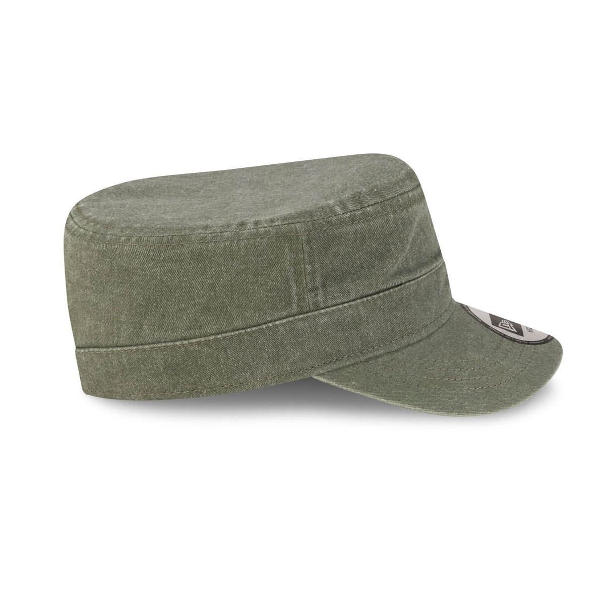 Atlanta Braves Pigment Dye Olive Military Cap
