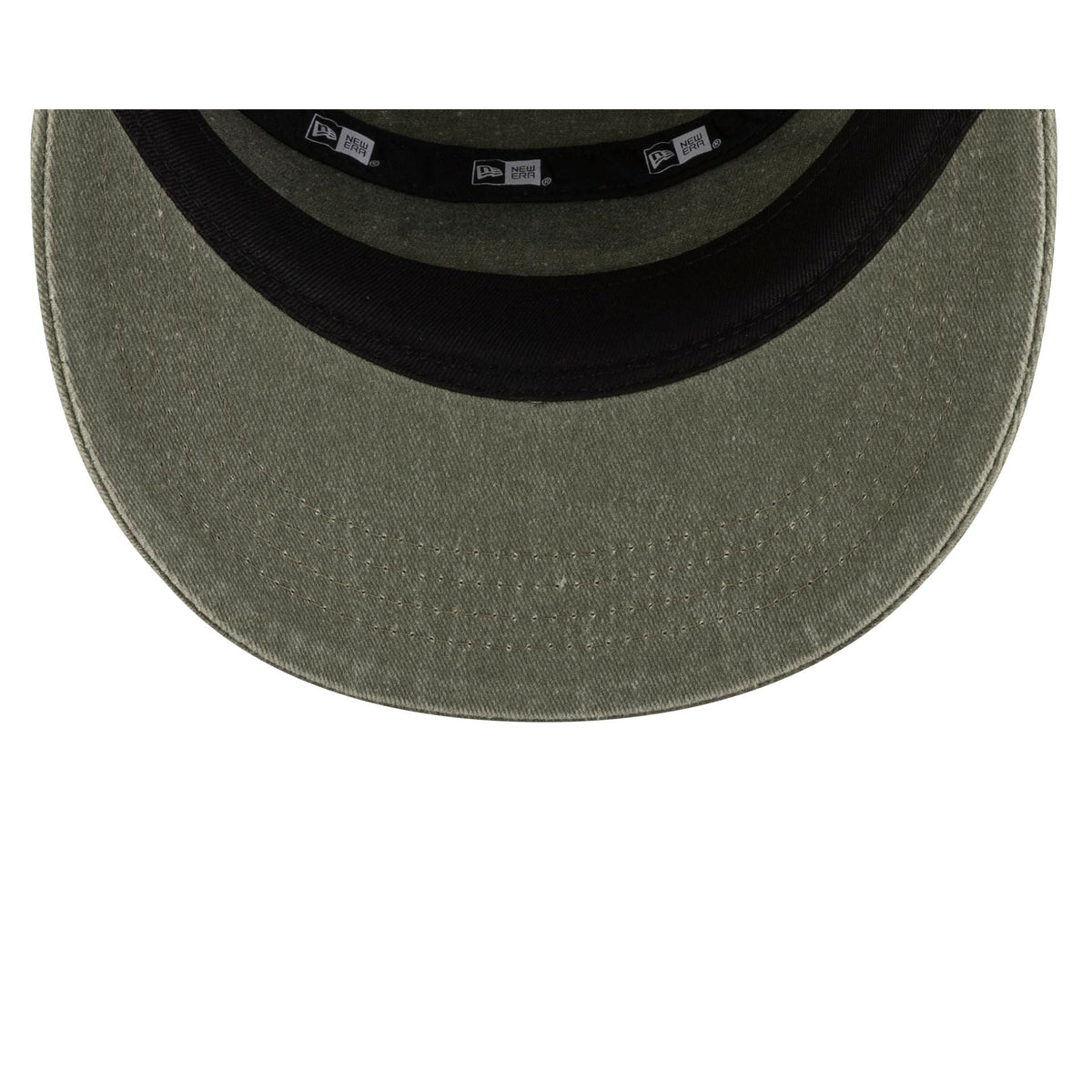 Atlanta Braves Pigment Dye Olive Military Cap