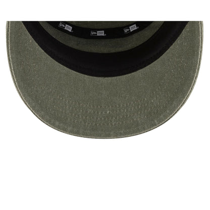 Atlanta Braves Pigment Dye Olive Military Cap