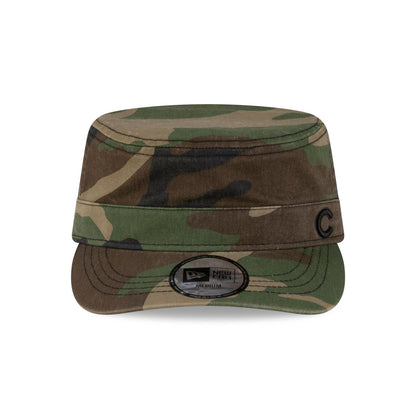 Chicago Cubs Woodland Camo Military Cap