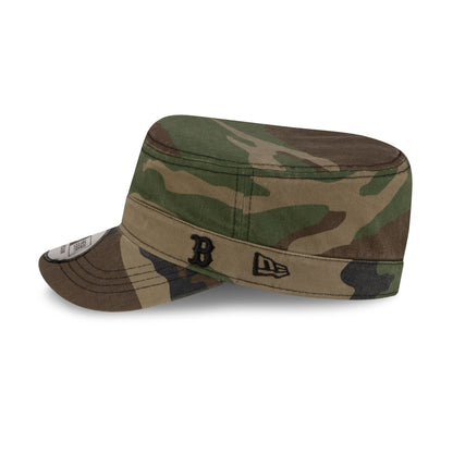 Boston Red Sox Woodland Camo Military Cap