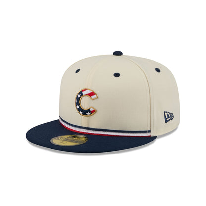 Chicago Cubs Independence Day 2026 59FIFTY Fitted Hat