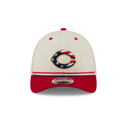 Cincinnati Reds Independence Day 2026 39THIRTY M-Crown Stretch Fit Hat