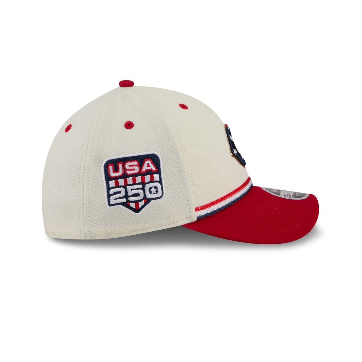 Cincinnati Reds Independence Day 2026 39THIRTY M-Crown Stretch Fit Hat