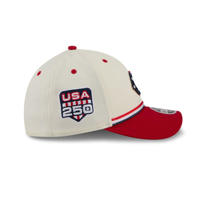 Cincinnati Reds Independence Day 2026 39THIRTY M-Crown Stretch Fit Hat