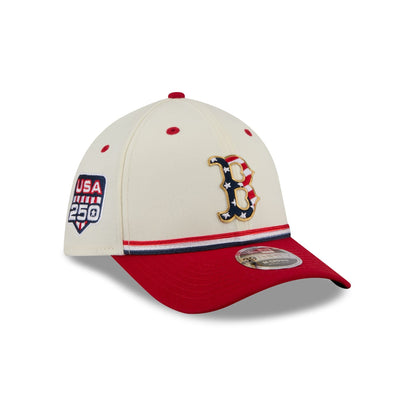 Boston Red Sox Independence Day 2026 39THIRTY M-Crown Stretch Fit Hat