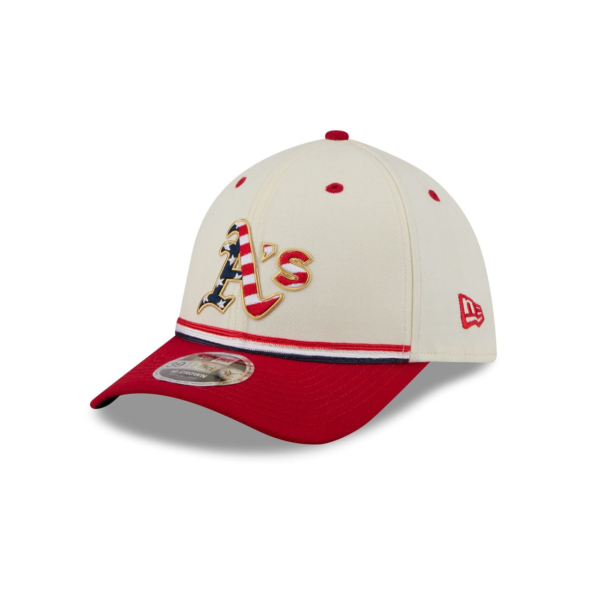 Athletics Independence Day 2026 39THIRTY M-Crown Stretch Fit Hat