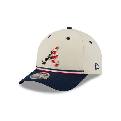 Atlanta Braves Independence Day 2026 9FORTY M-Crown Snapback Hat