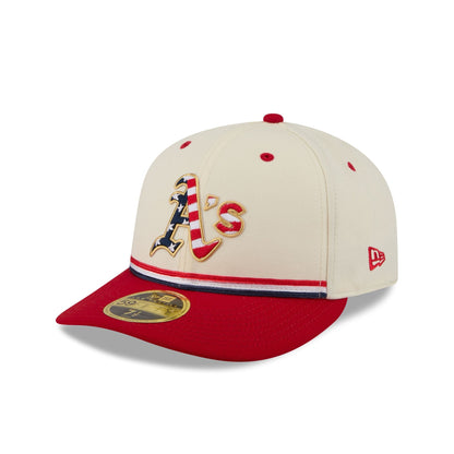 Athletics Independence Day 2026 Low Profile 59FIFTY Fitted Hat
