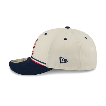 Atlanta Braves Independence Day 2026 Low Profile 59FIFTY Fitted Hat