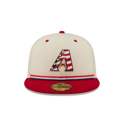 Arizona Diamondbacks Independence Day 2026 59FIFTY Fitted Hat