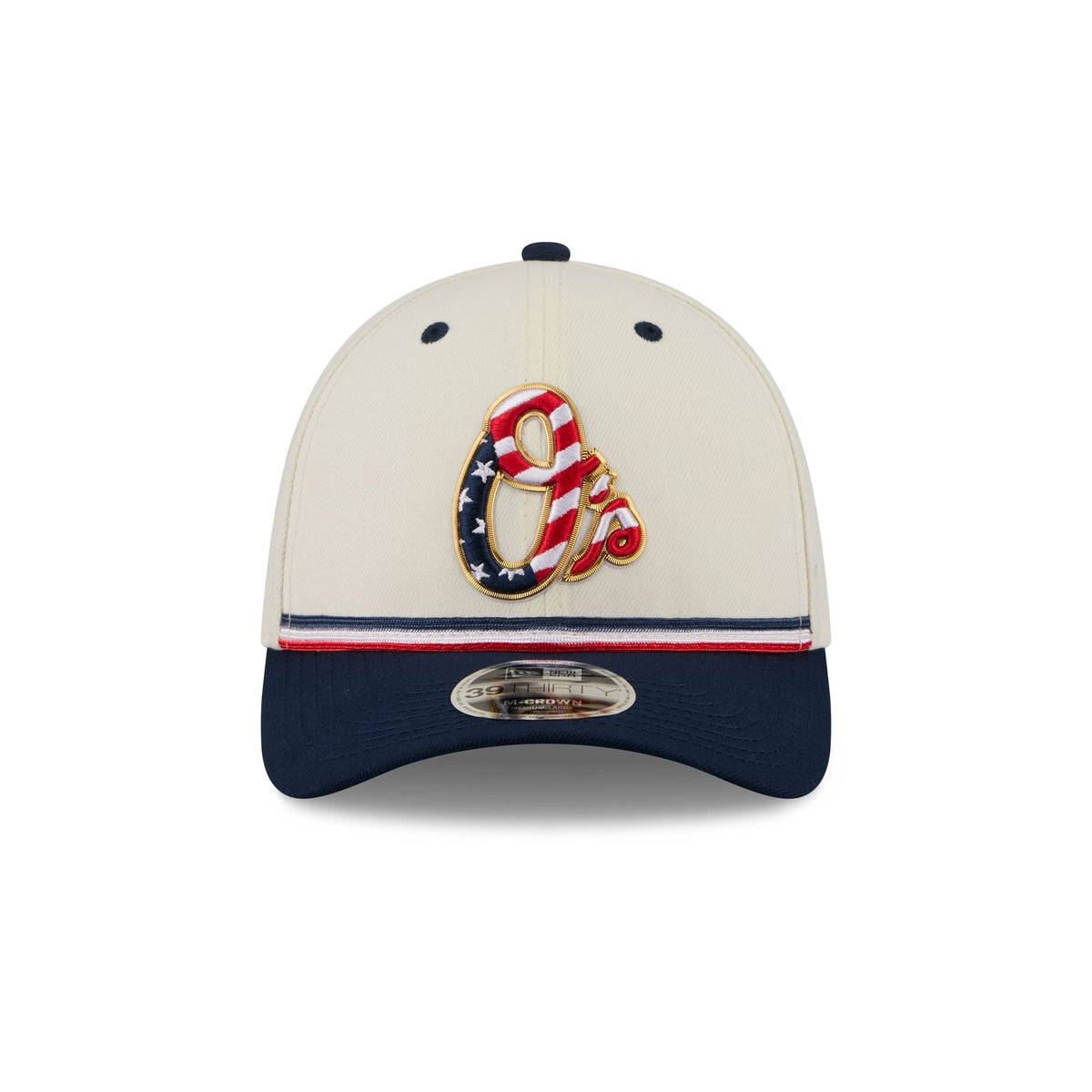 Baltimore Orioles Independence Day 2026 39THIRTY M-Crown Stretch Fit Hat