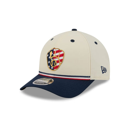 Milwaukee Brewers Independence Day 2026 9FORTY M-Crown Snapback Hat