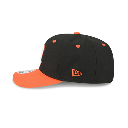 New Era x adidas Miami Hurricanes Black 9SEVENTY Stretch-Snap Hat