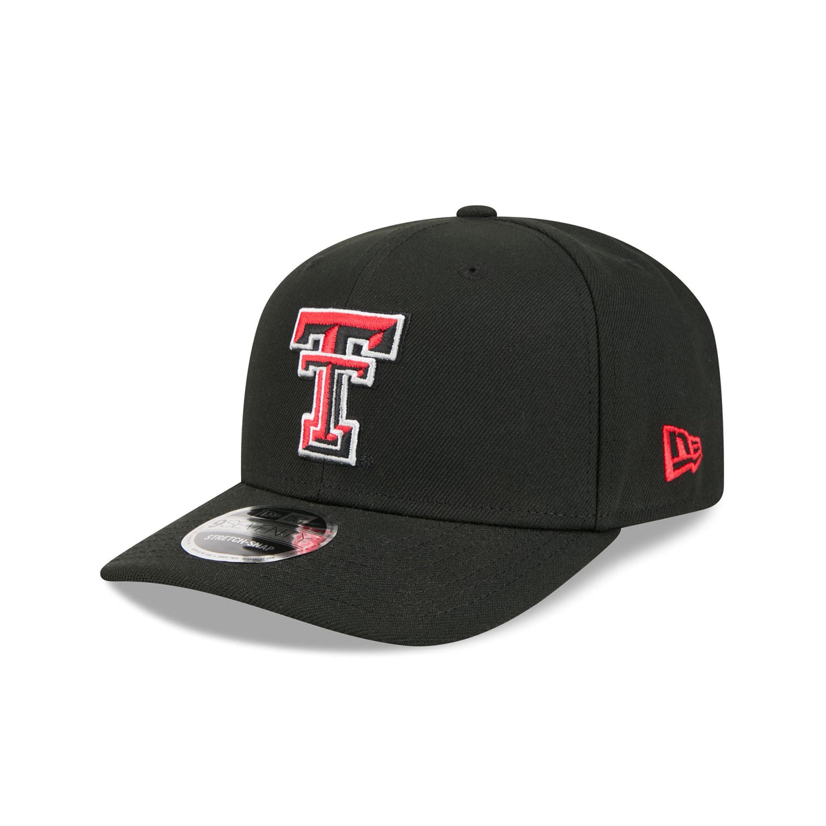 New Era x adidas Texas Tech Red Raiders 9SEVENTY Stretch-Snap Hat