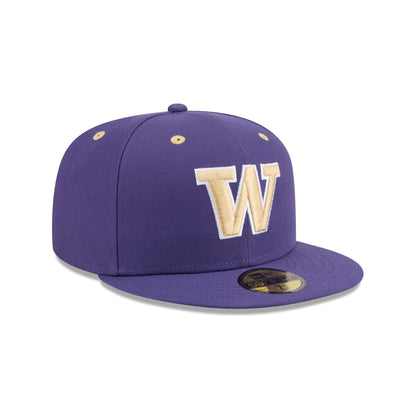 New Era x adidas Washington Huskies Purple 59FIFTY Fitted Hat