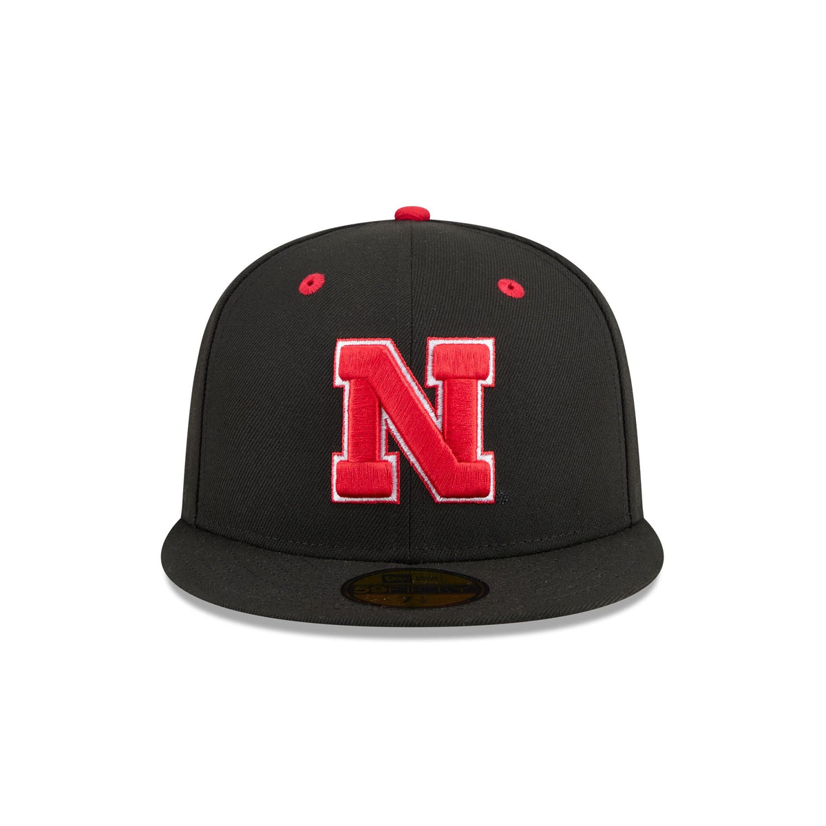 New Era x adidas Nebraska Cornhuskers Black 59FIFTY Fitted Hat