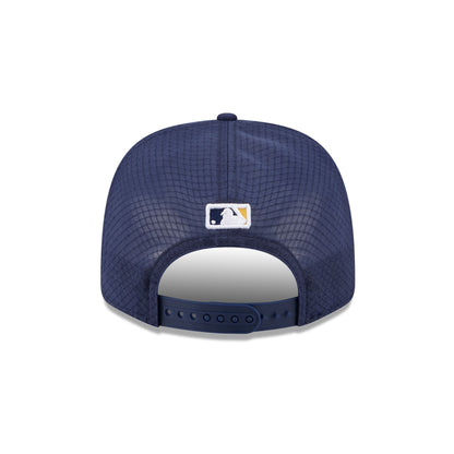 Milwaukee Brewers 2026 Batting Practice Fan Pack 9SEVENTY Stretch-Snap Hat