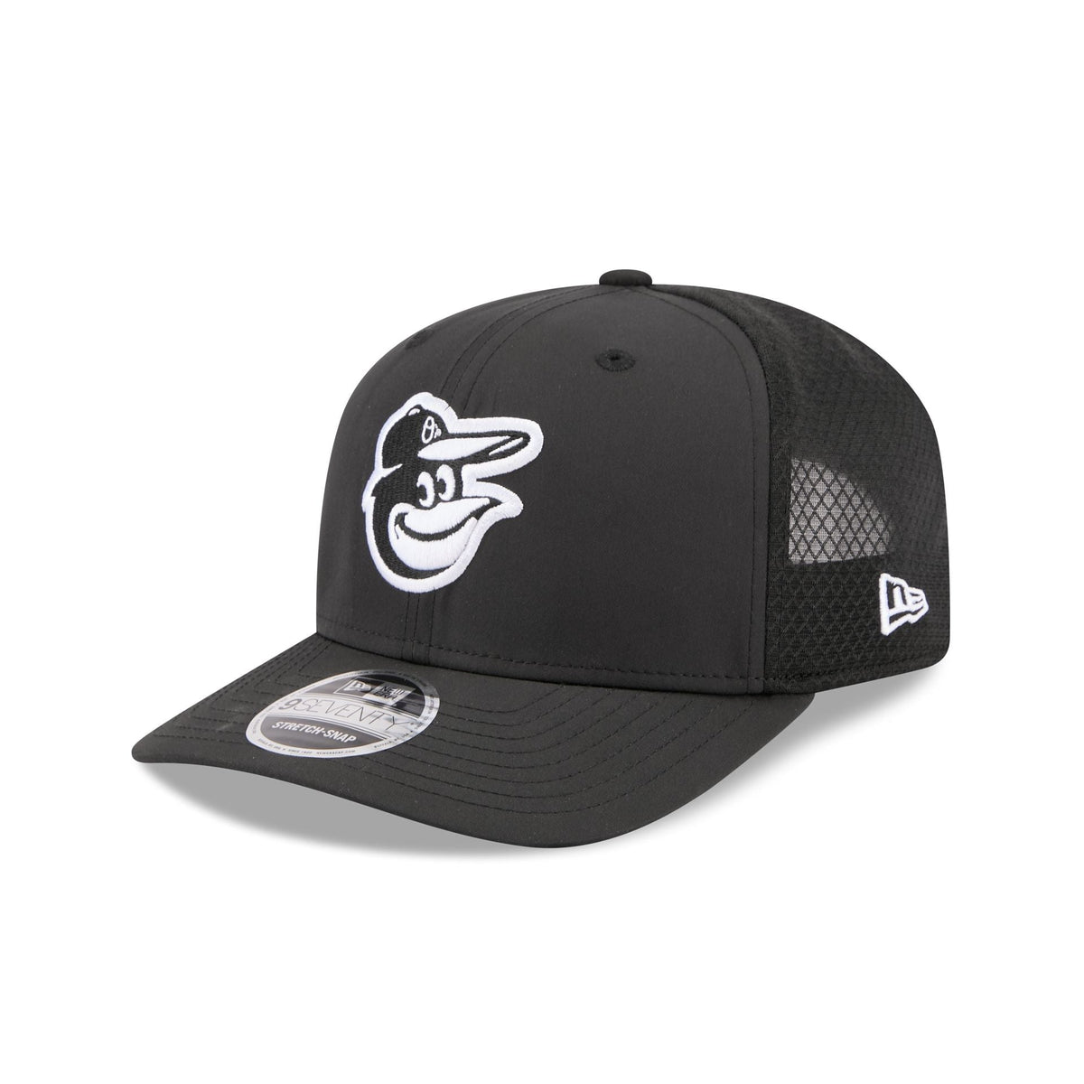 Baltimore Orioles 2026 Batting Practice Fan Pack 9SEVENTY Stretch-Snap Hat